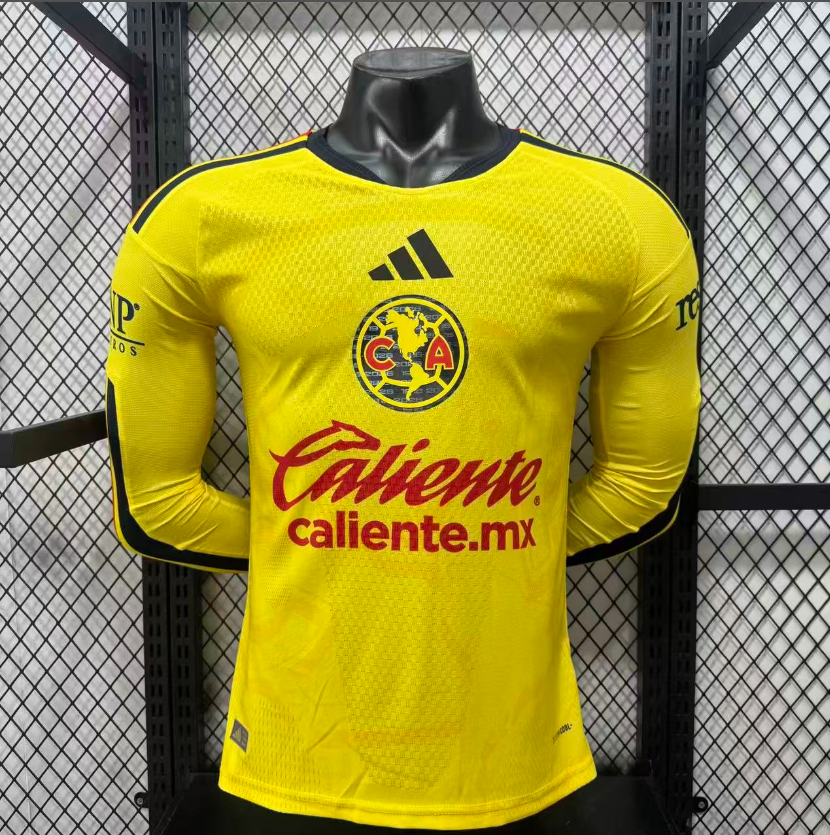 2026 2027 Club América   Home Jersey Player Version  Long sleeves