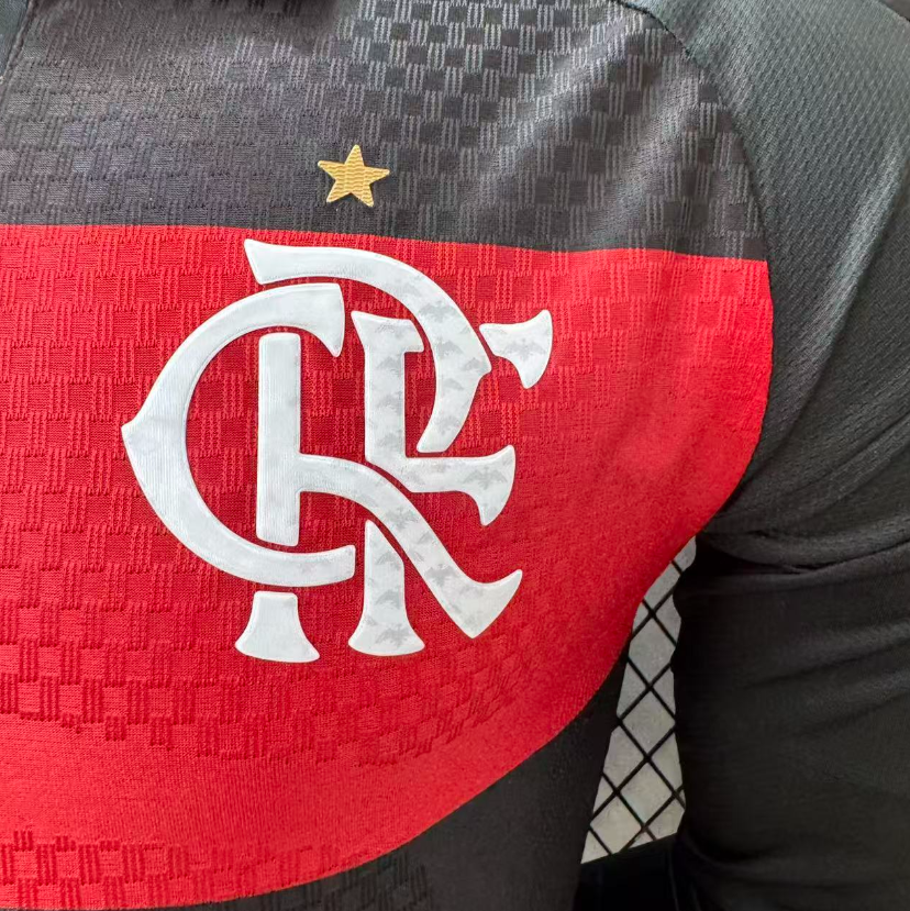 2026 2027 CR Flamengo   HOME  Jersey Player Version  Long sleeves