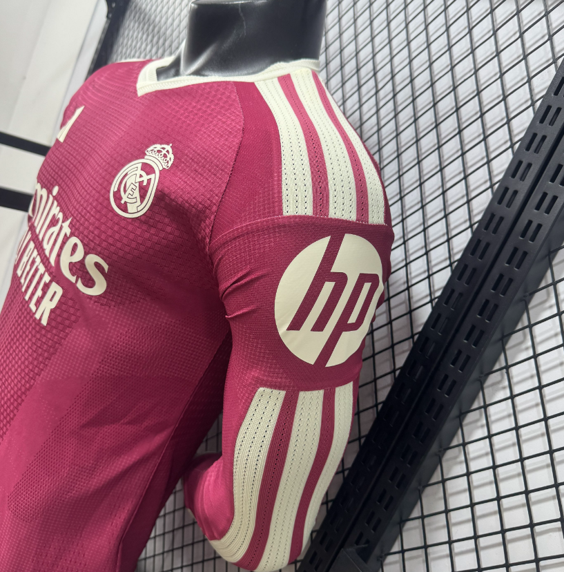 2026 2027 Real Madrid   Away Jersey Player Version  Long sleeves