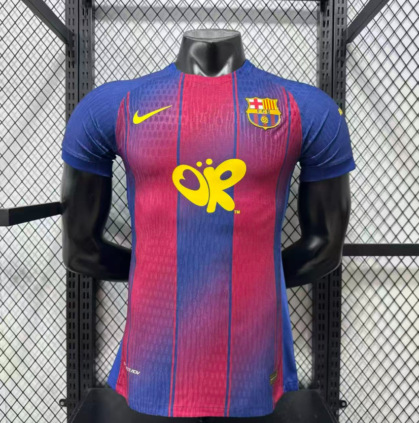 2026/27 Barcelona Home Jersey Collaboration  player Version