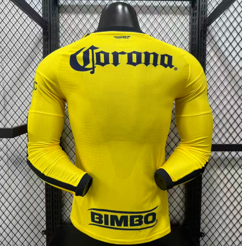 2026 2027 Club América   Home Jersey Player Version  Long sleeves