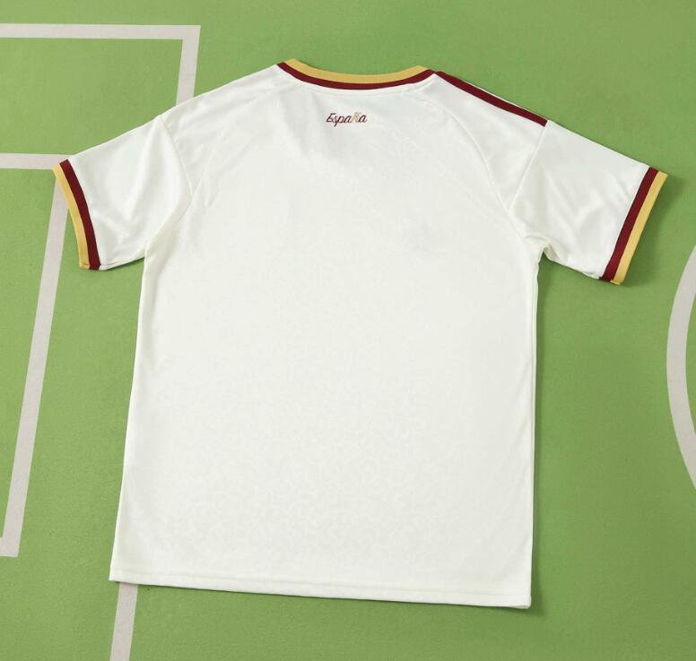 2026 World cup Spain Away top thai best quality soccer Jersey kids kits sets
