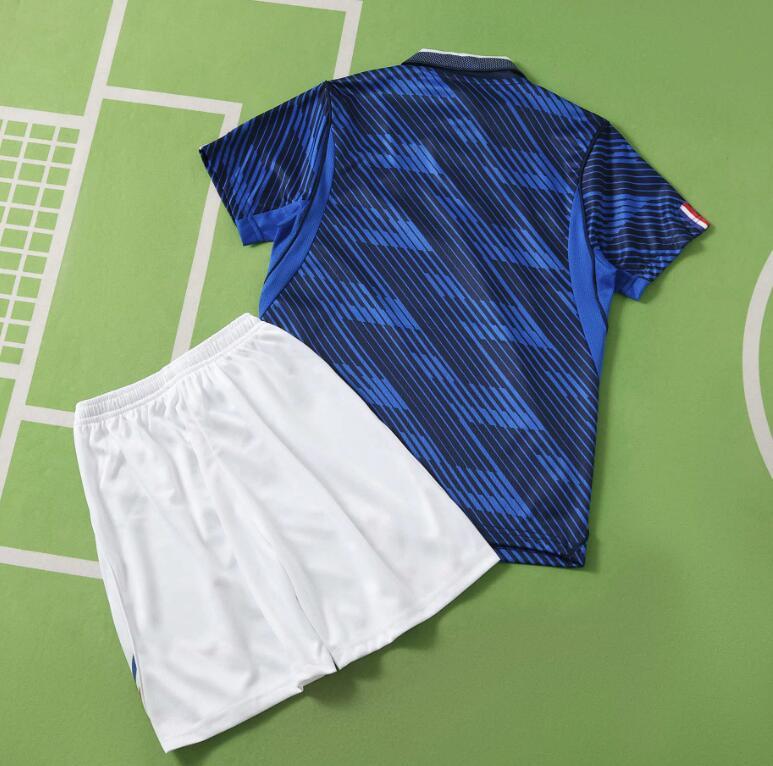 2026 World cup France Home top thai best quality soccer Jersey kids kits sets