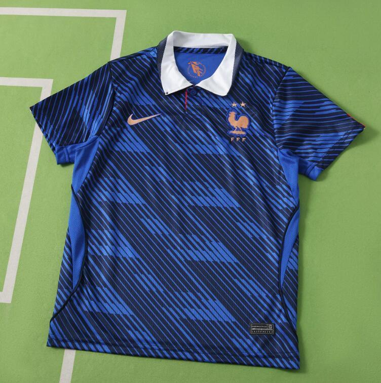 2026 World cup France Home top thai best quality soccer Jersey kids kits sets