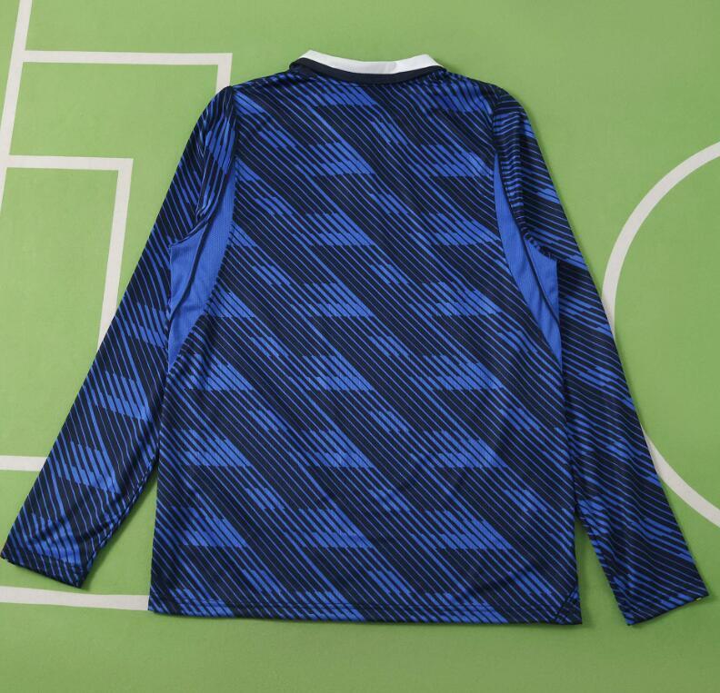 2026 World cup France Home long  top thai best quality soccer Jersey Player version 001