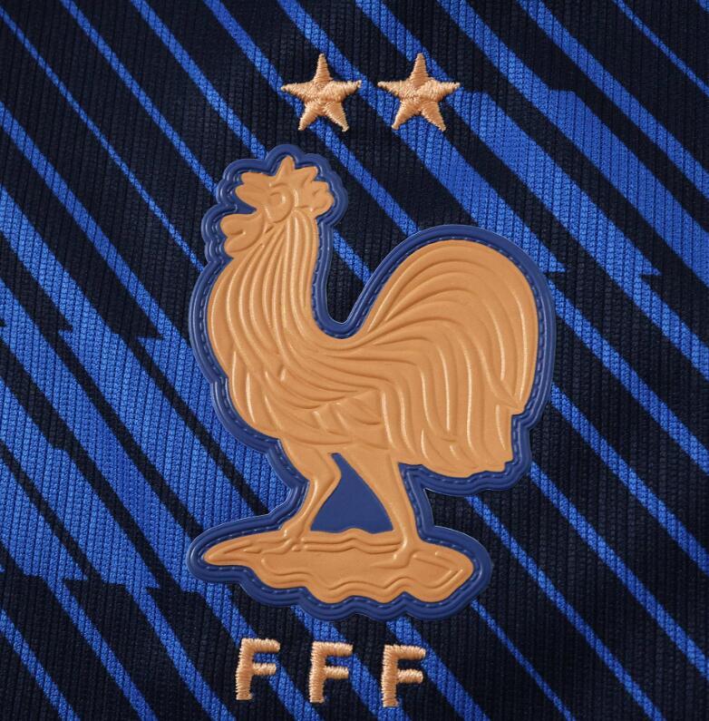 2026 World cup France Home long  top thai best quality soccer Jersey Player version 001