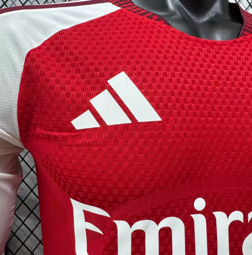 2026 2027 Arsenal  Home Jersey Player Version  Long sleeves