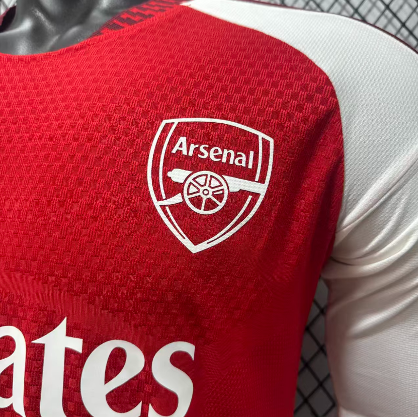 2026 2027 Arsenal  Home Jersey Player Version  Long sleeves