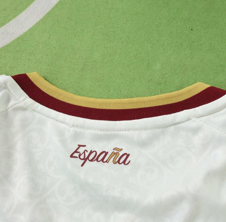 WOMEN 2026 World cup Spain Away  White  top thai best  quality soccer Jersey  fan version