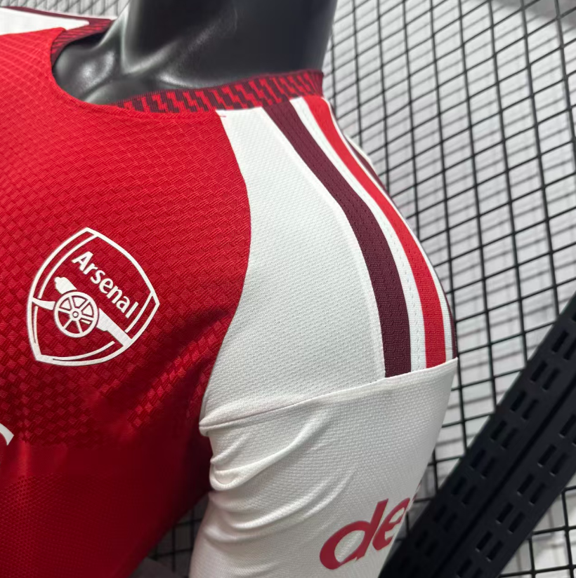 2026 2027 Arsenal  Home Jersey Player Version  Long sleeves