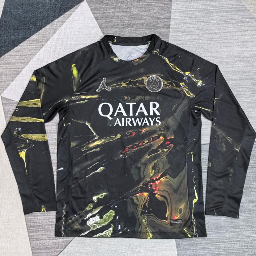 2026/27 Paris   4TH  Away Jersey Fan Version long sleeves