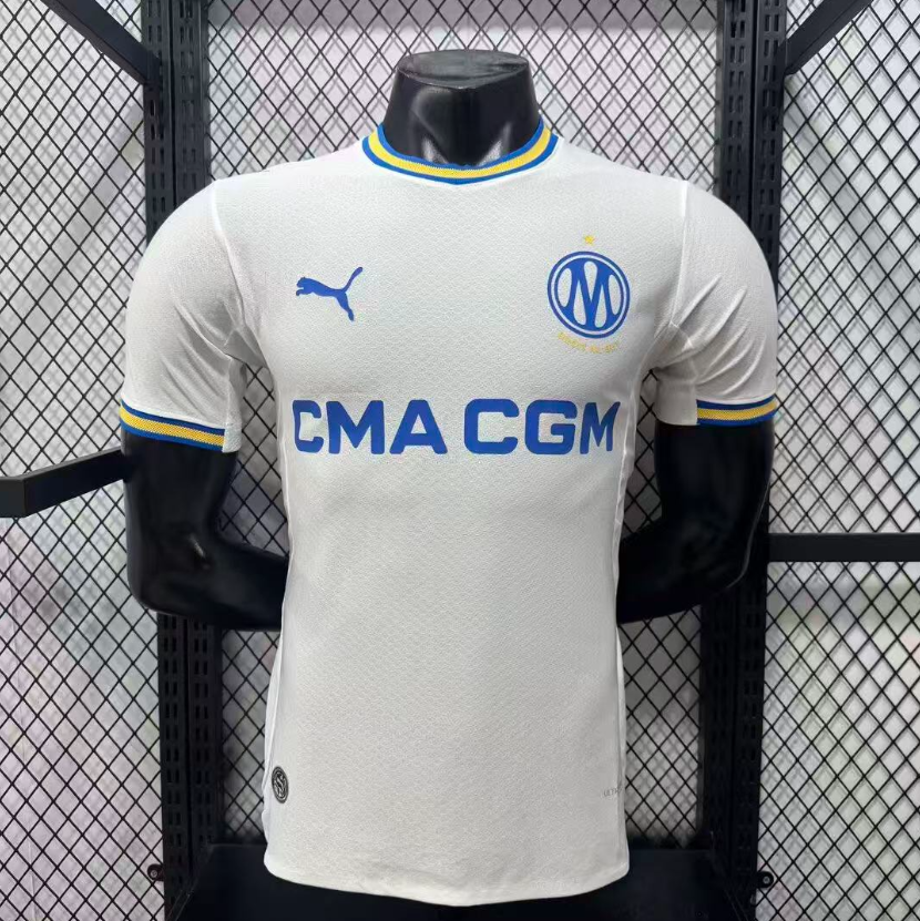 2026 2027 Marseille Home Jersey   Player Version