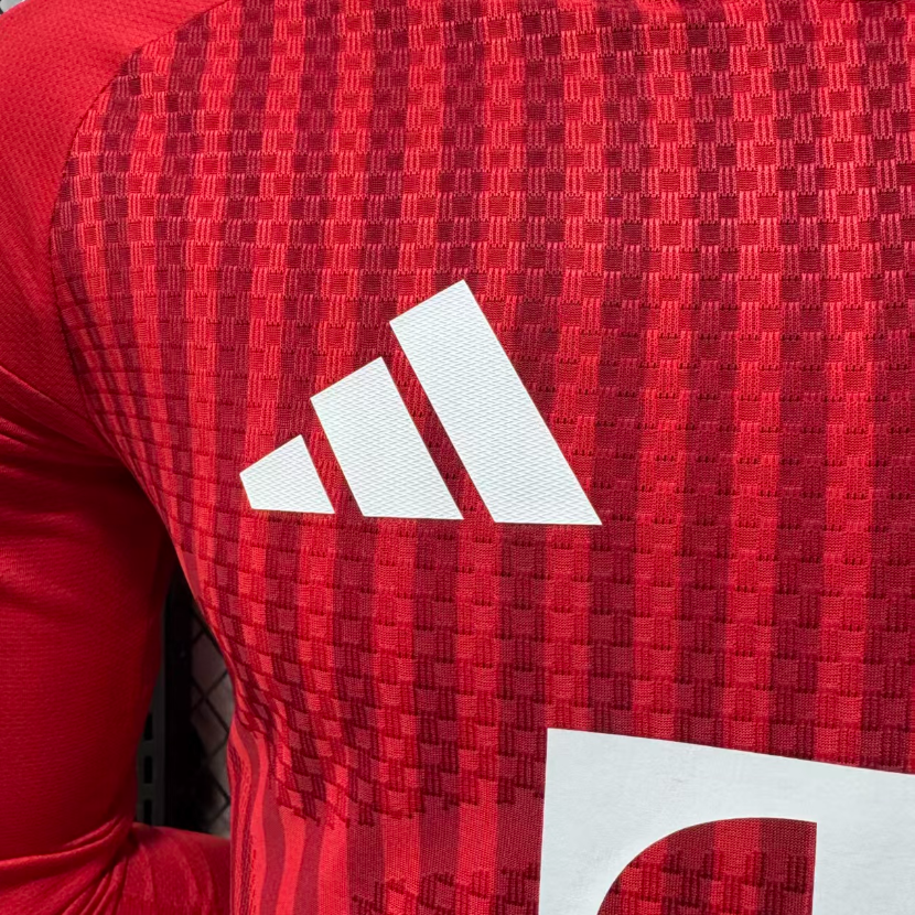 2026 2027 Bayern Munich  Home Jersey Player Version  Long sleeves