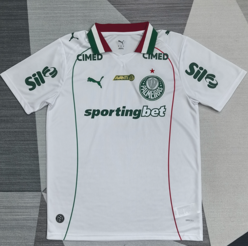 2026/27  SE  Palmeiras Home Jersey Fan Version  White