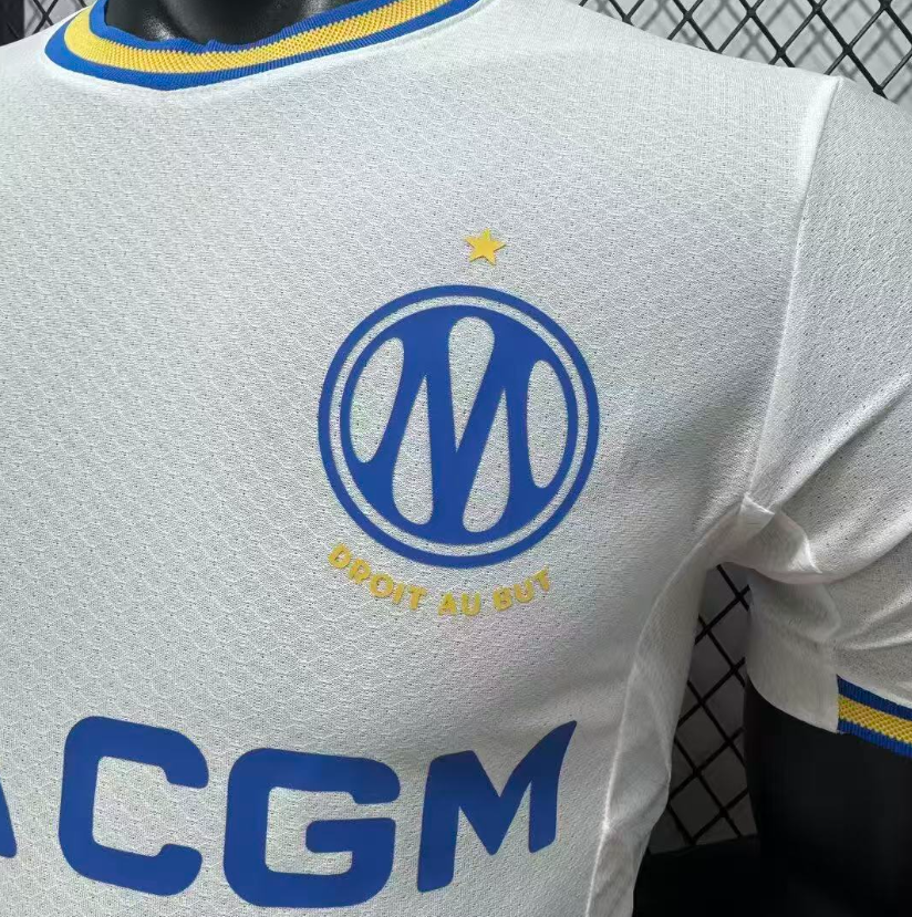 2026 2027 Marseille Home Jersey   Player Version