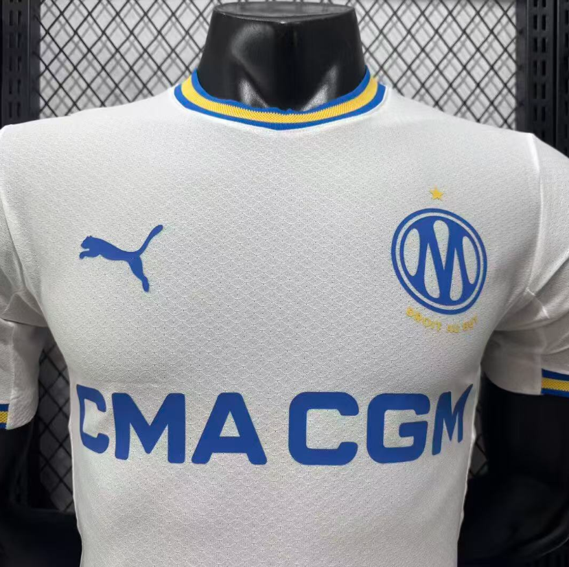 2026 2027 Marseille Home Jersey   Player Version