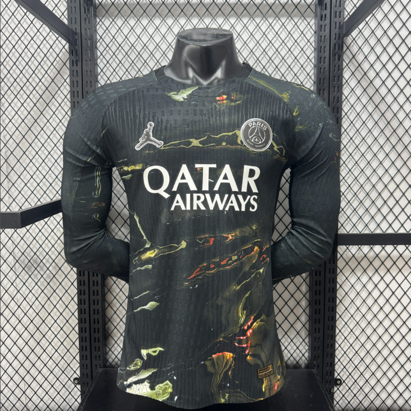 2026 2027  PSG  4th away  Jersey Player Version  Long sleeves