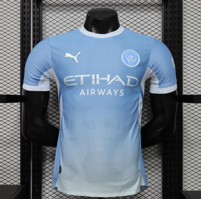 2026 2027 Manchester City Home  Jersey Player Version