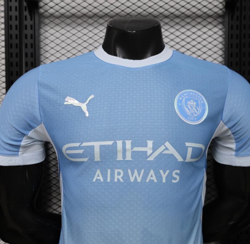 2026 2027 Manchester City Home  Jersey Player Version