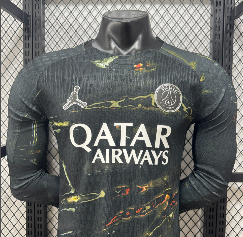 2026 2027  PSG  4th away  Jersey Player Version  Long sleeves
