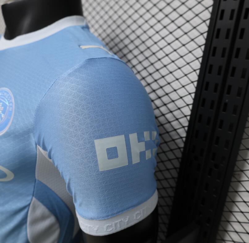 2026 2027 Manchester City Home  Jersey Player Version
