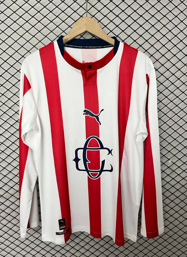 2026 2027  Chivas Guadalajara 120th  LONG  Jersey fan version