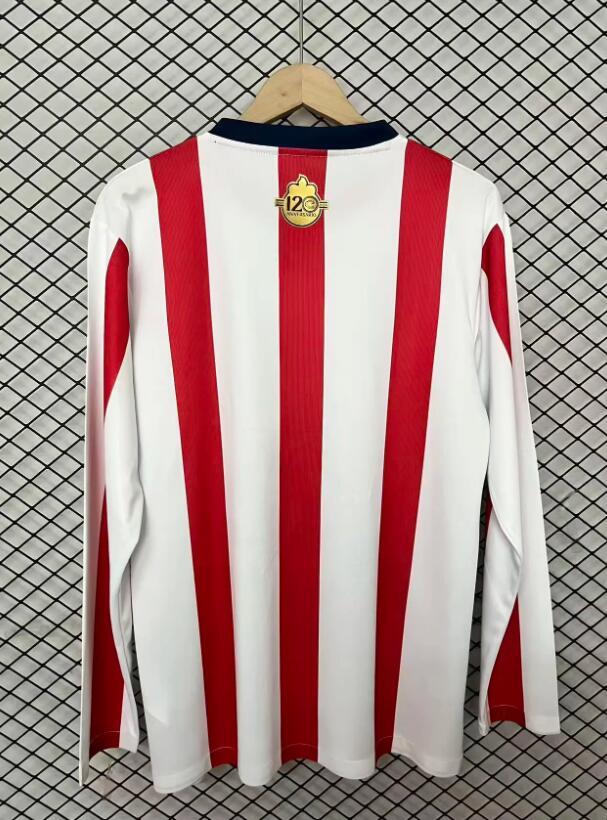 2026 2027  Chivas Guadalajara 120th  LONG  Jersey fan version