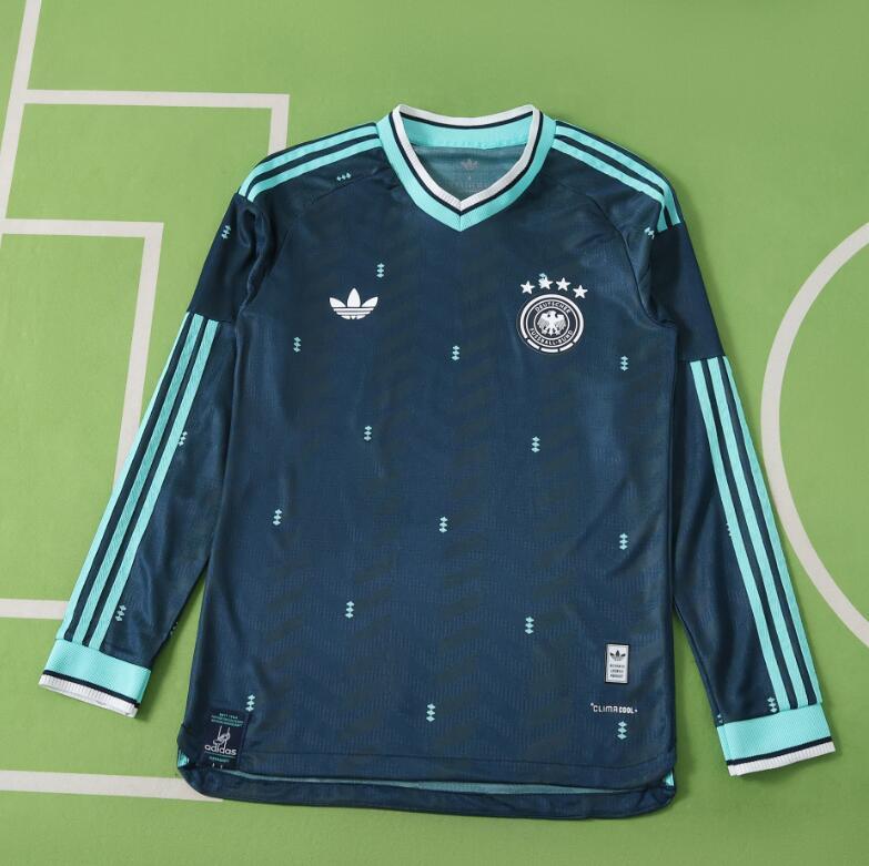 2026 World cup Germany Away long   soccer Jersey Player version 001