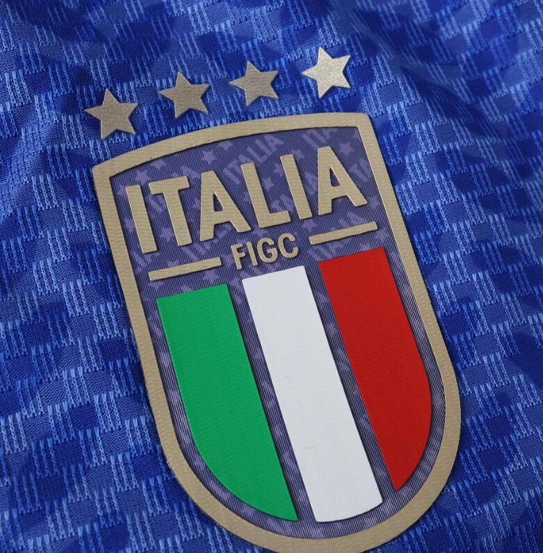 2026 World cup Italy Home top thai best quality soccer Jersey Player version 001
