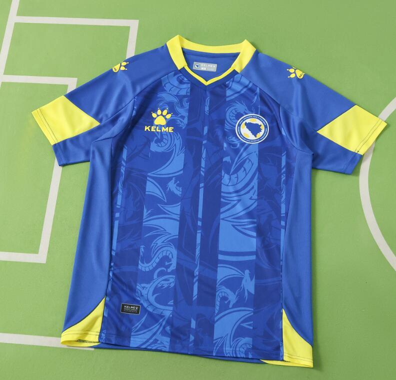 2026 World cup Bosnia and Herzegovina Home soccer  Jersey  fan version
