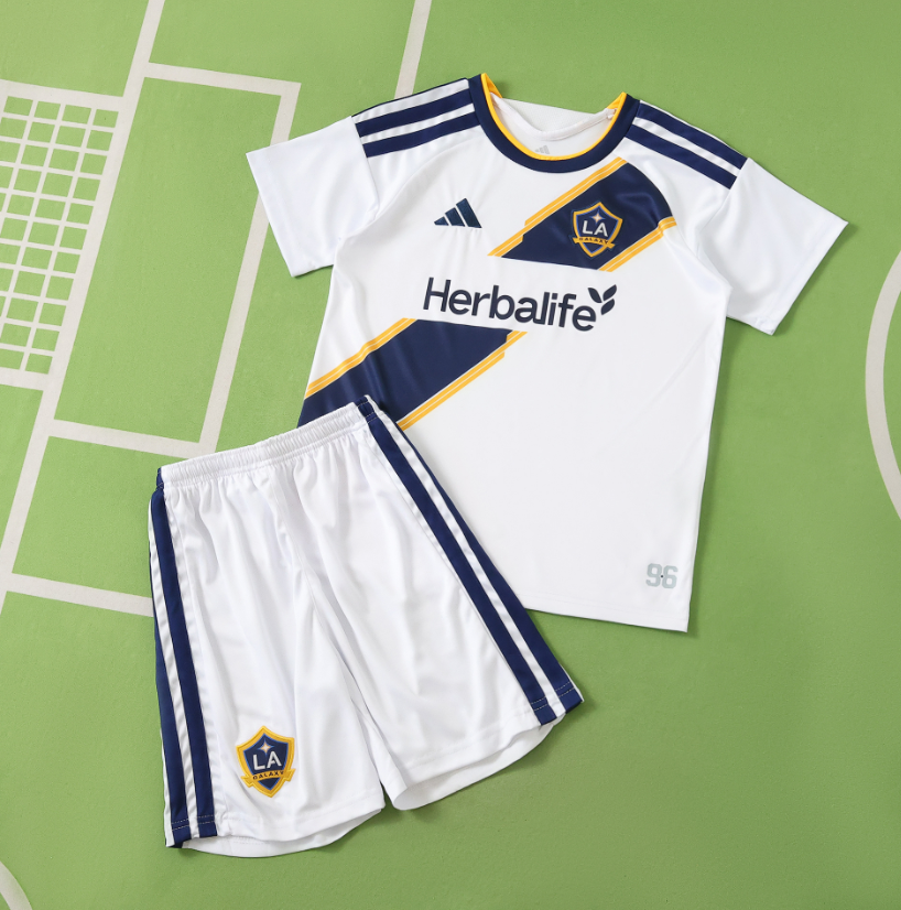 2026 2027   Los Angeles Galaxy FC home   Kids Kits