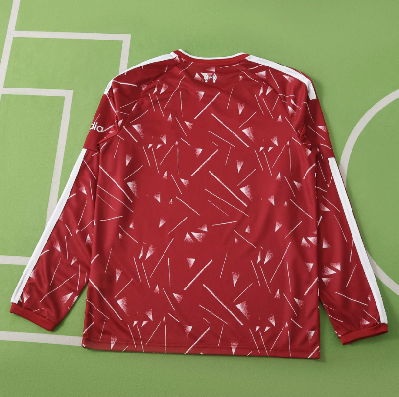 2026 2027  Liverpool  Home  Jersey fan version long sleeves