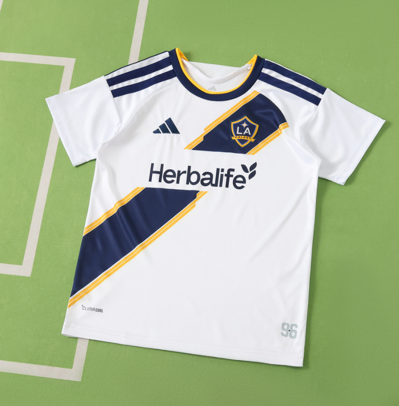2026 2027   Los Angeles Galaxy FC home   Kids Kits