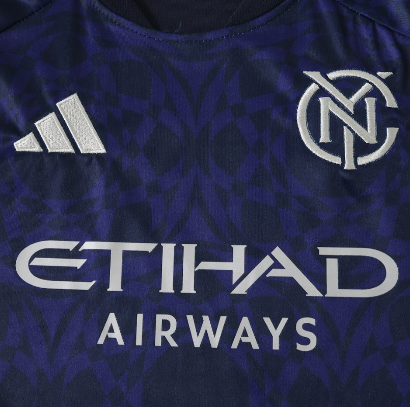 2026 2027   New York City FC away Kids Kits