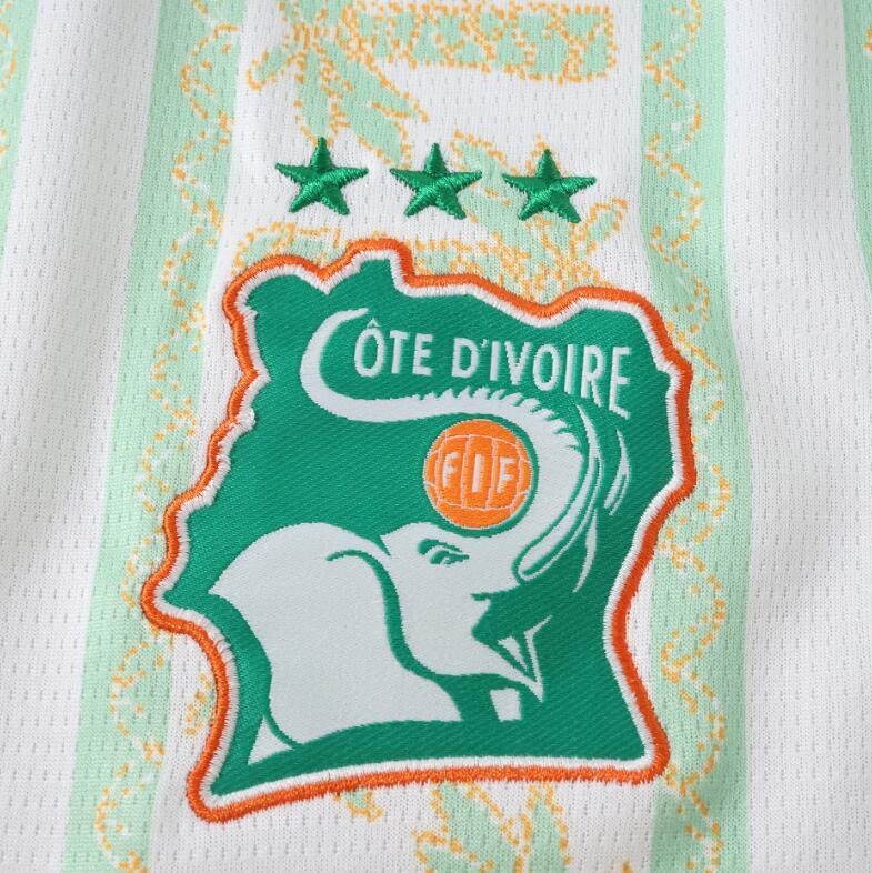 2026 World cup Ivory Coast  away  soccer  Jersey  fan version