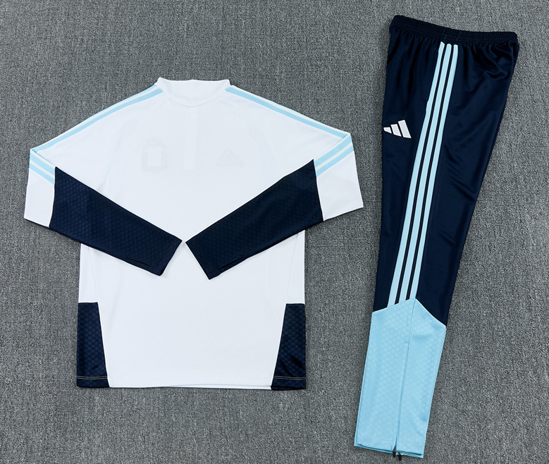 2026 World cup Argentina adult  kids  tracksuit  training suit long sleeves