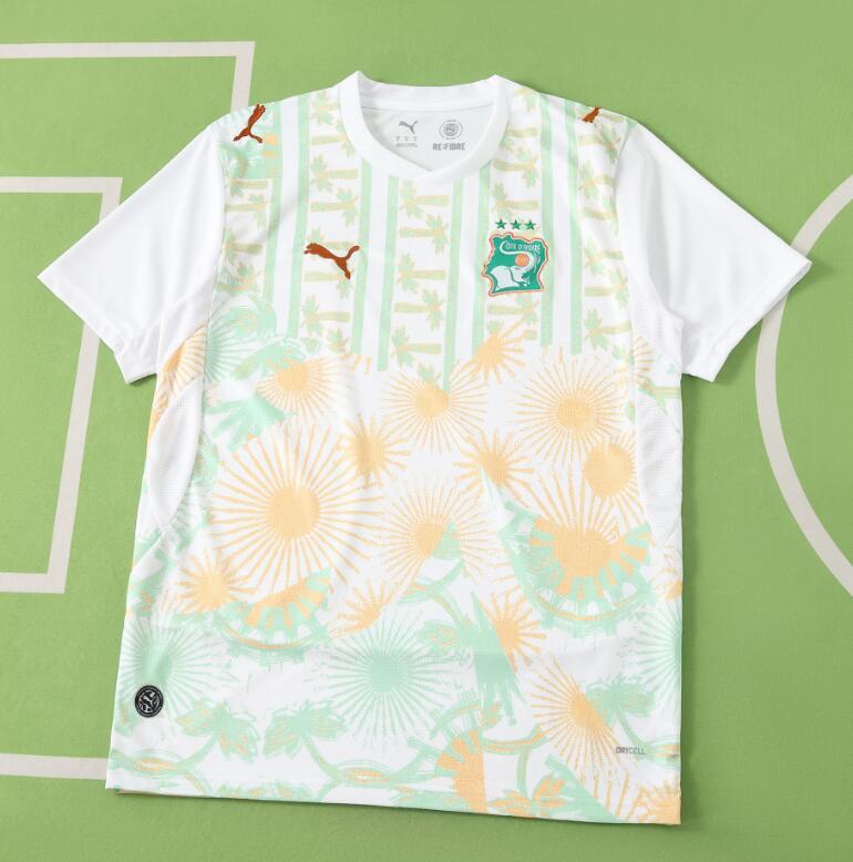 2026 World cup Ivory Coast  away  soccer  Jersey  fan version