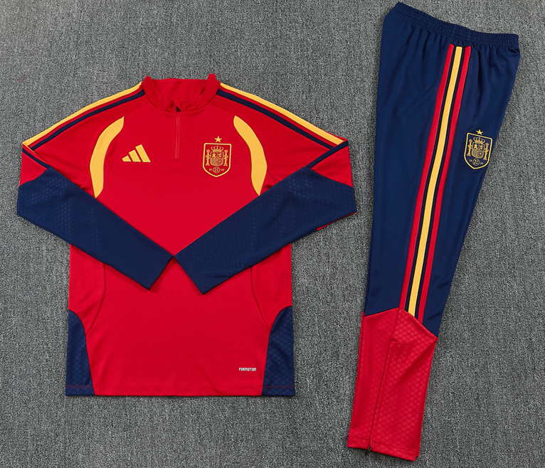 2026 World cup Spain adult  kids  tracksuit  training suit long sleeves