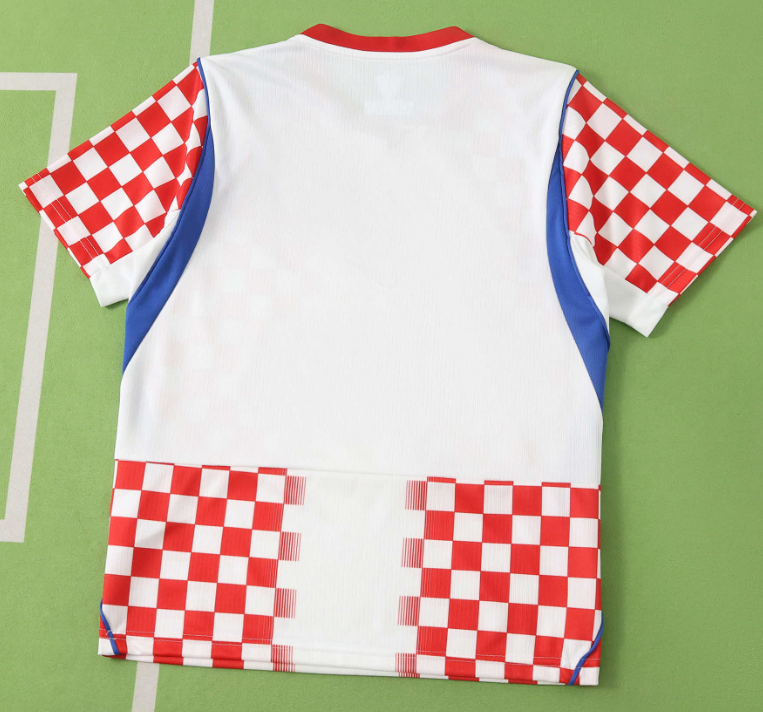 2026 World cup Croatia  Home  soccer Jersey kids kits sets