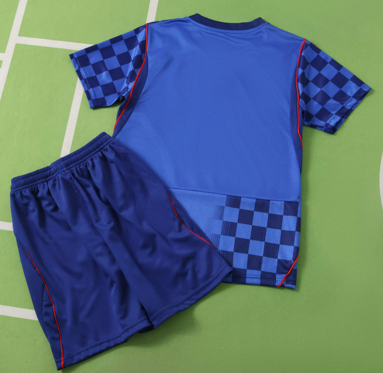 2026 World cup Croatia  Away soccer Jersey kids kits sets
