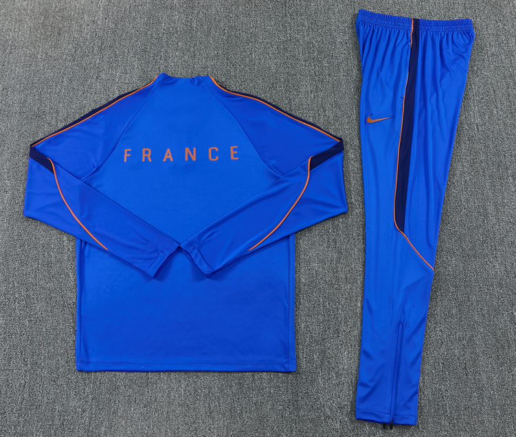 2026 World cup France adult  kids  tracksuit  training suit long sleeves