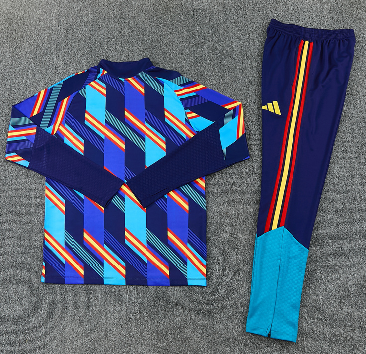 2026 World cup Spain adult  kids  tracksuit  training suit long sleeves