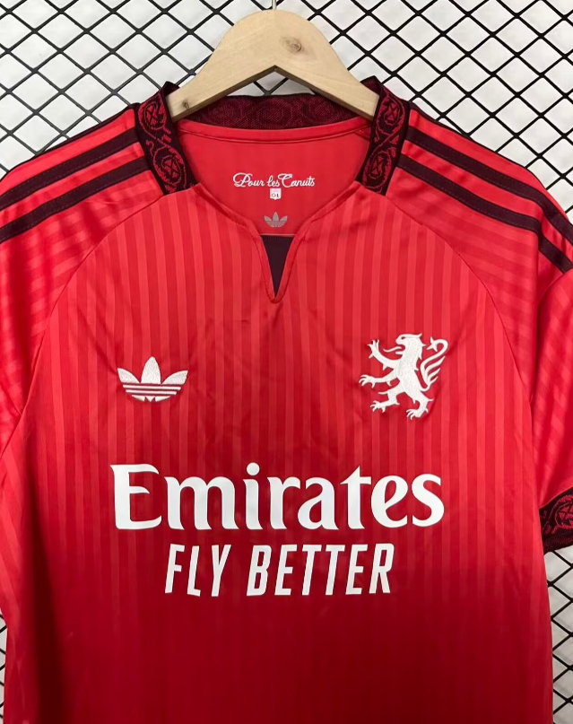 2026/27 Paris PSG     LyonOlympique Lyonnais jerseys  Away  Jersey Fan Version