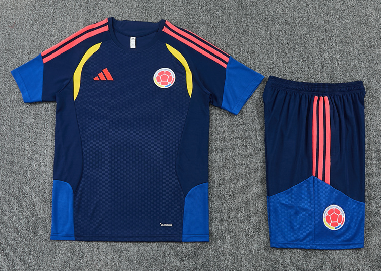 2026 World cup Colombia  adult  kids  tracksuit  training suit  short  sleeves