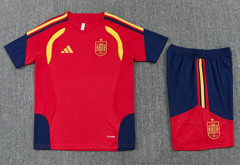 2026 World cup Spain  adult  kids  tracksuit  training suit  short  sleeves