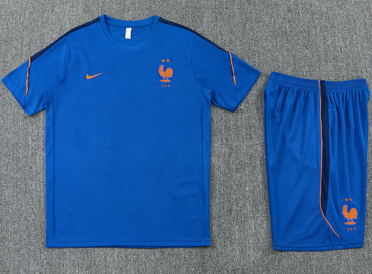 2026 World cup France adult  kids  tracksuit  training suit  short  sleeves