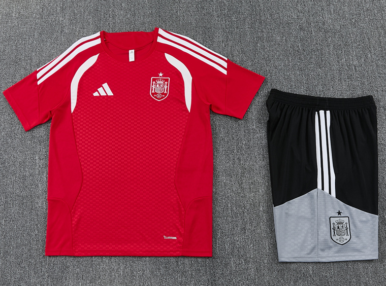 2026 World cup Spain  adult  kids  tracksuit  training suit  short  sleeves