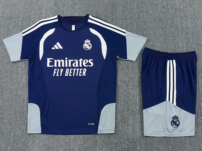 2026 2027 Real Madrid  adult  kids  tracksuit  training suit  short  sleeves