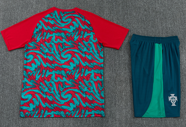 2026 World cup Portugal adult  kids  tracksuit  training suit  short  sleeves