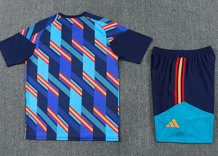 2026 World cup Spain  adult  kids  tracksuit  training suit  short  sleeves